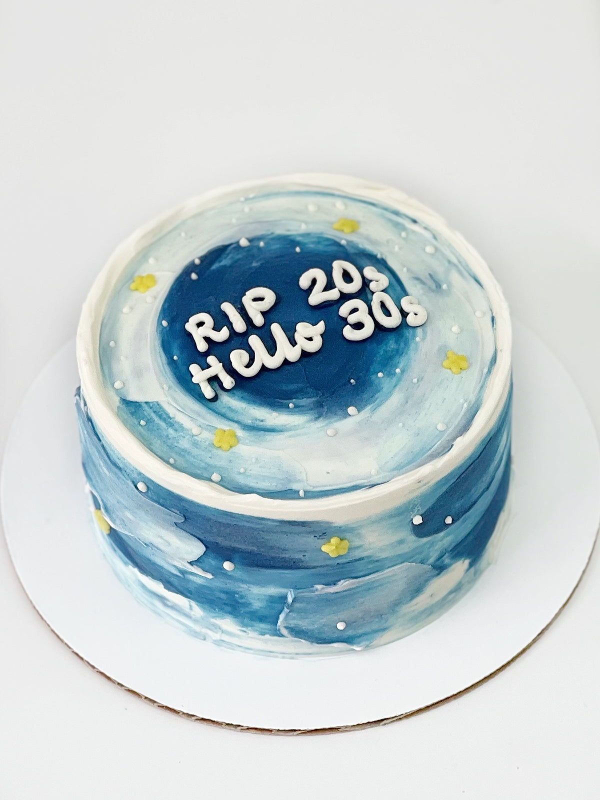 Milky Galaxy Cake