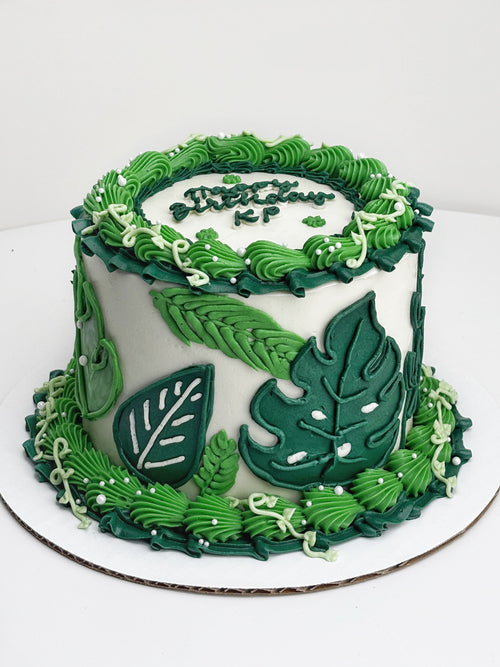 Botanical Haven Cake