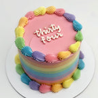 Pastel Rainbow Cake