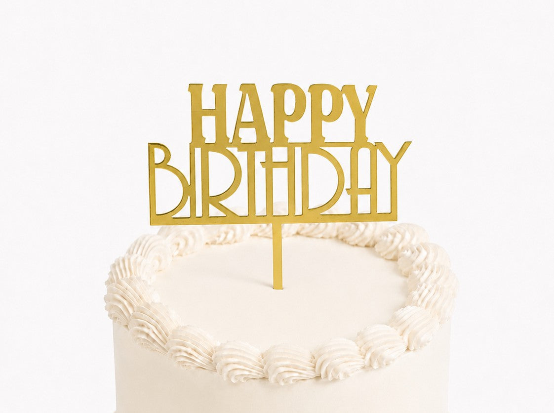 Birthday Cake Topper