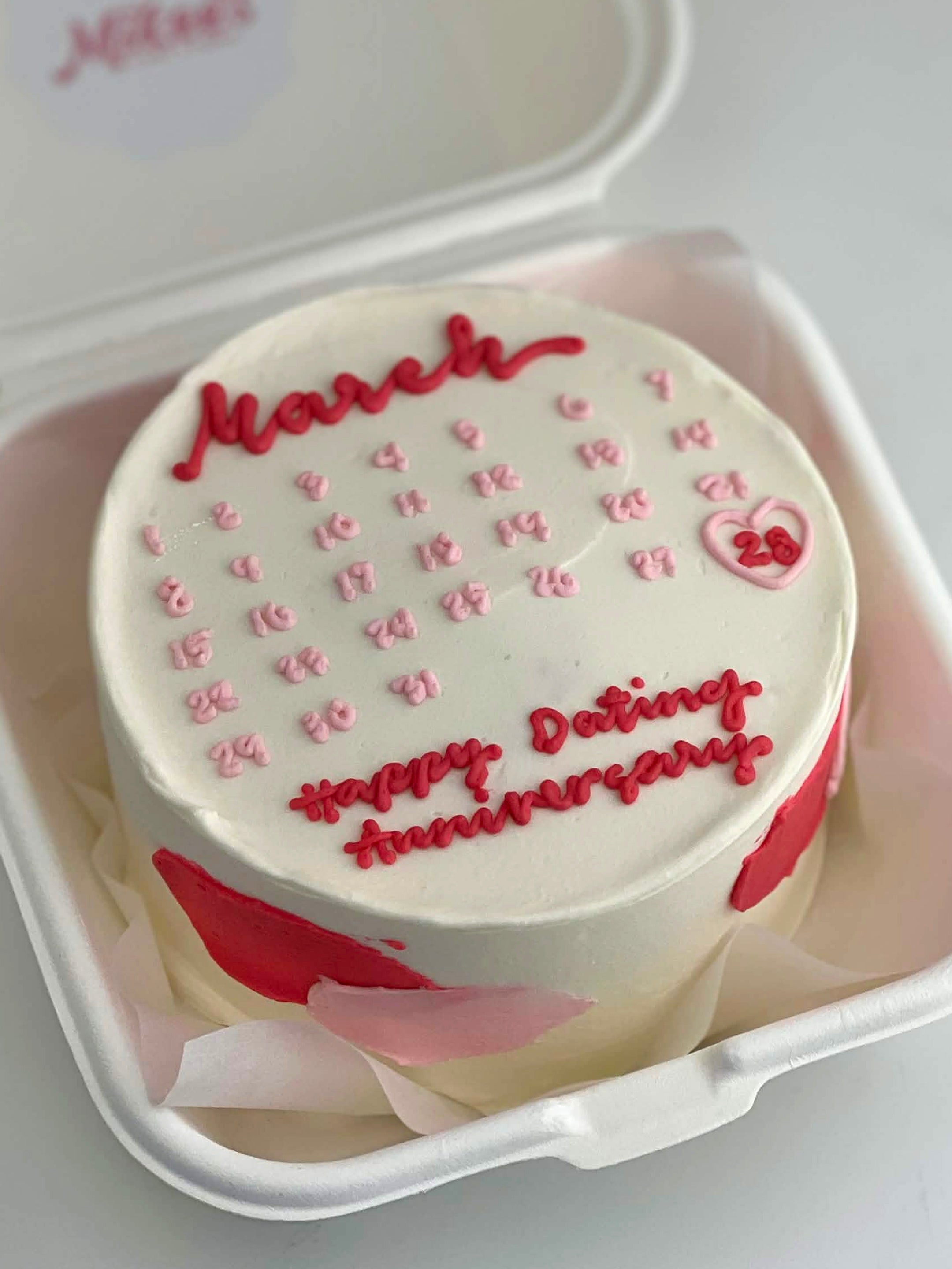 Calendar Cake