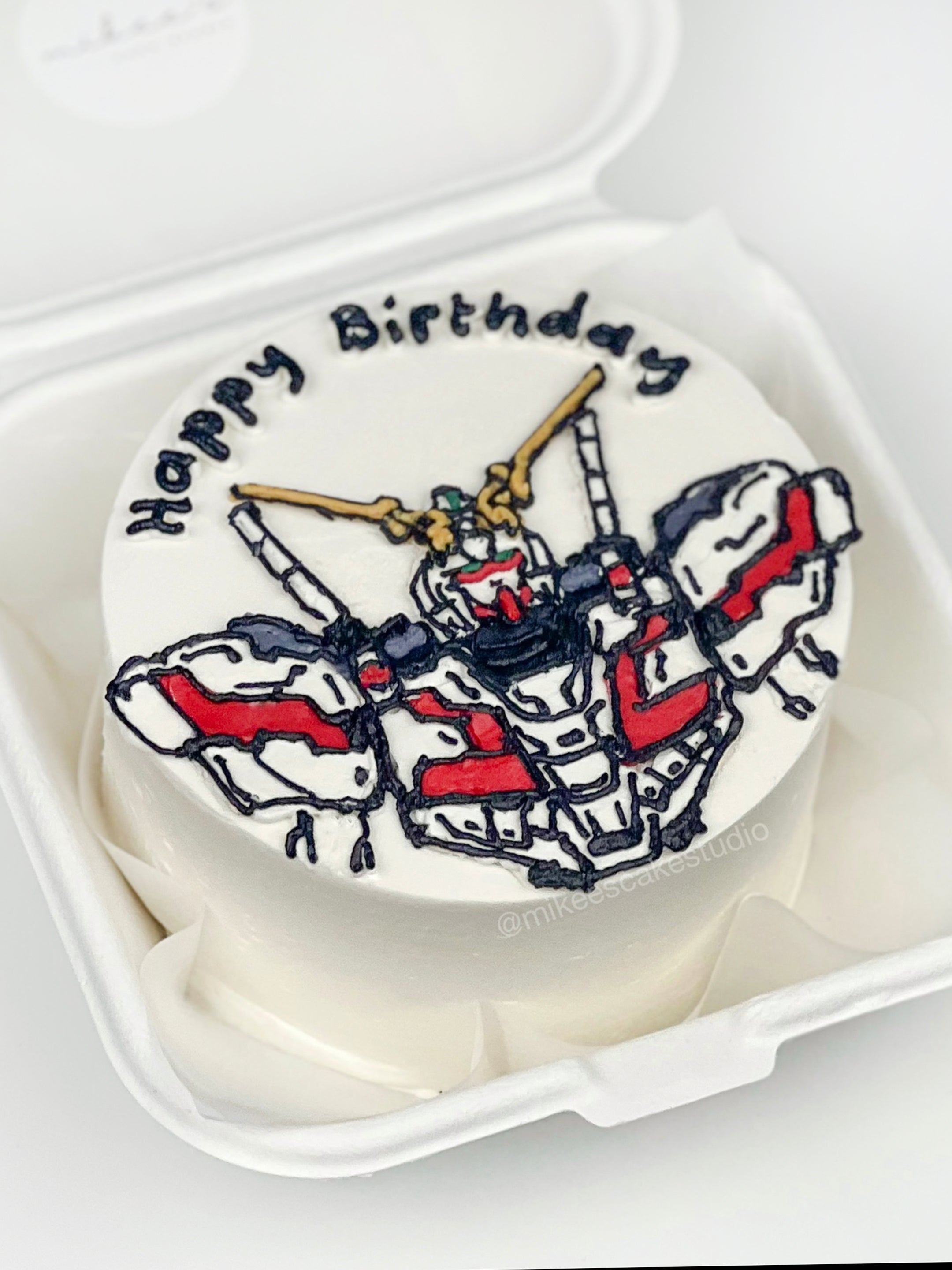 Gundam Unicorn Cake