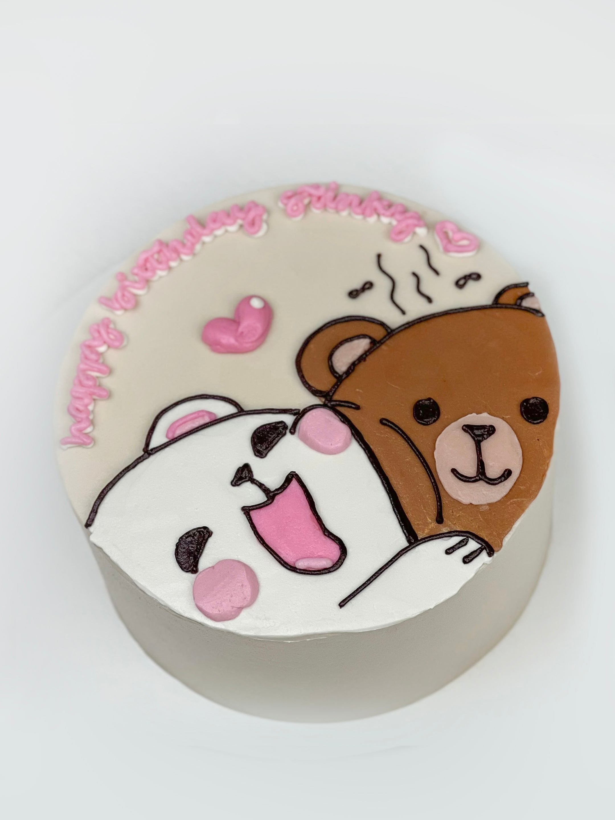 Lovey Dovey Bears Cake