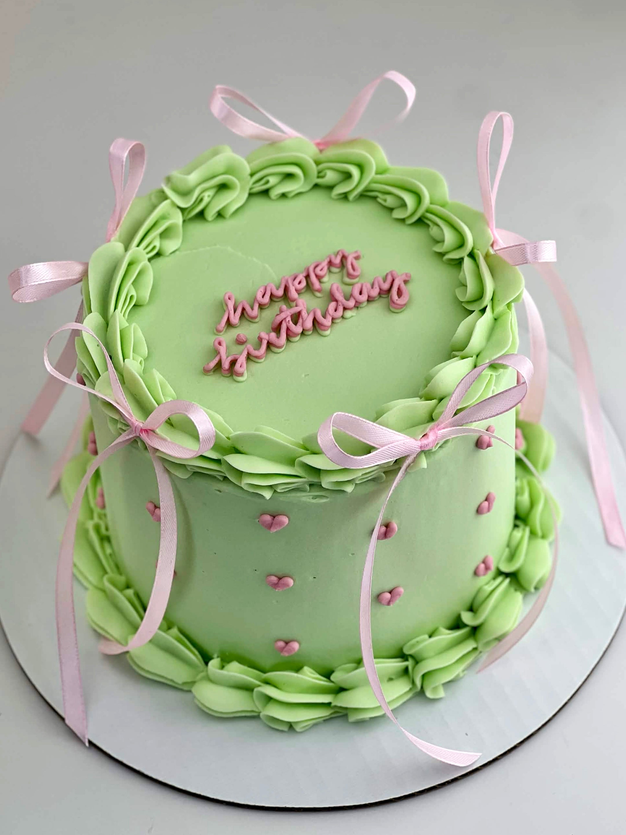 Lime Green Cake