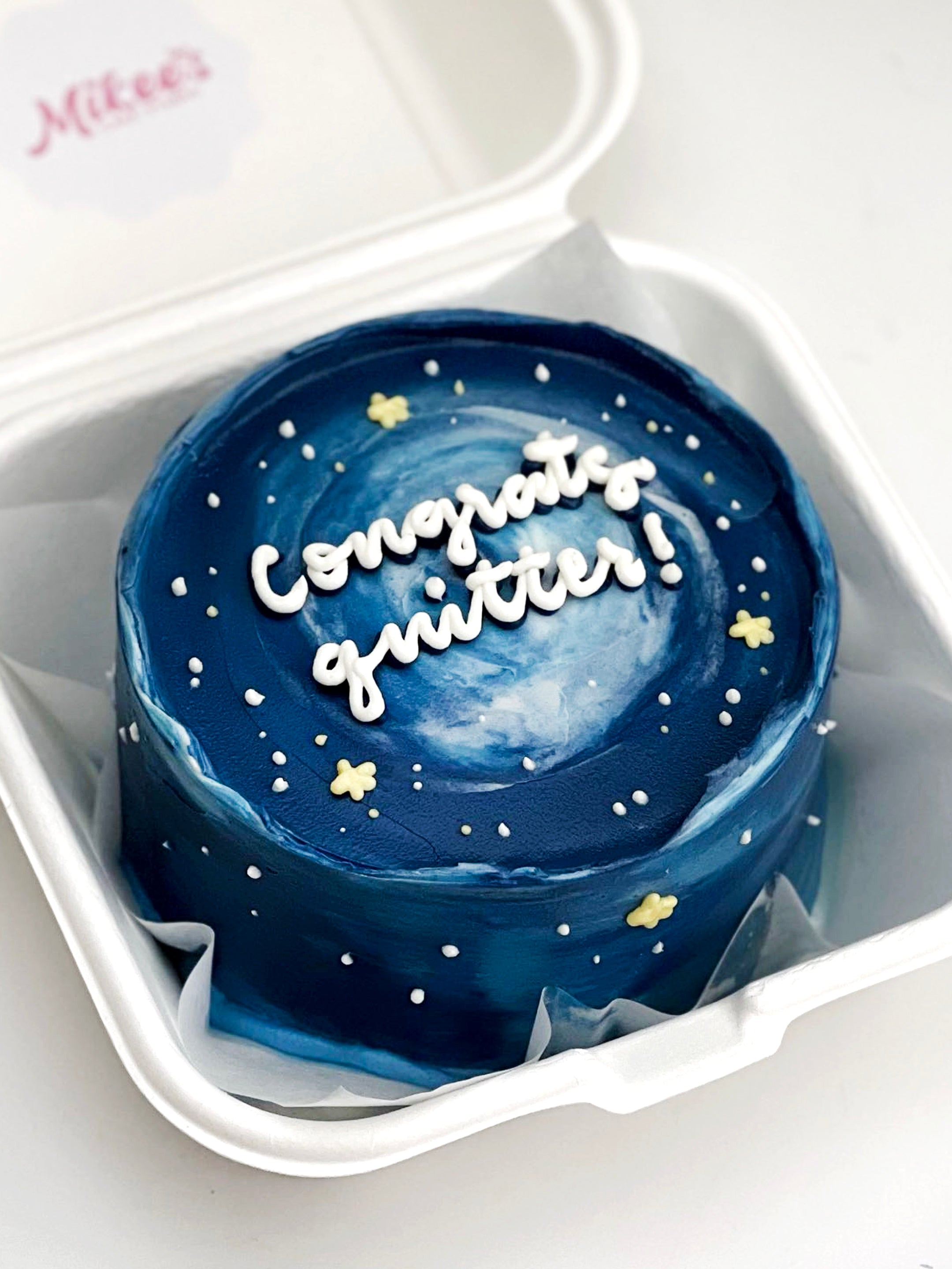 Midnight Galaxy Cake