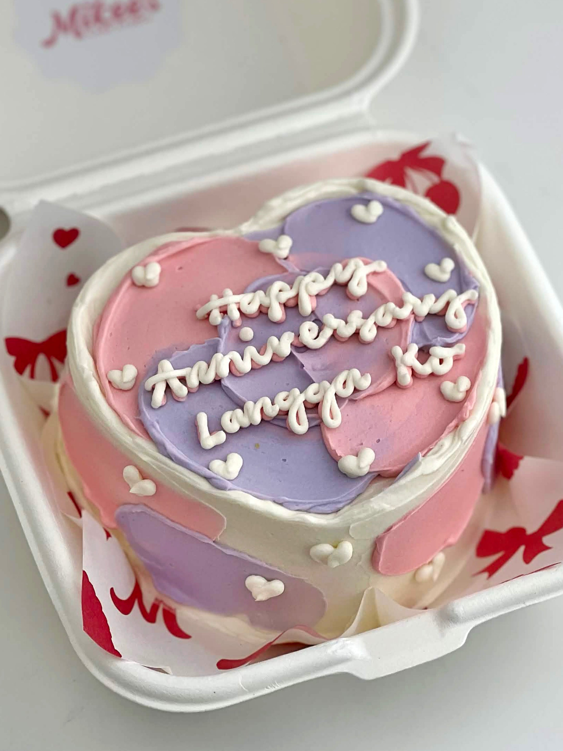 Pink Purple Cake