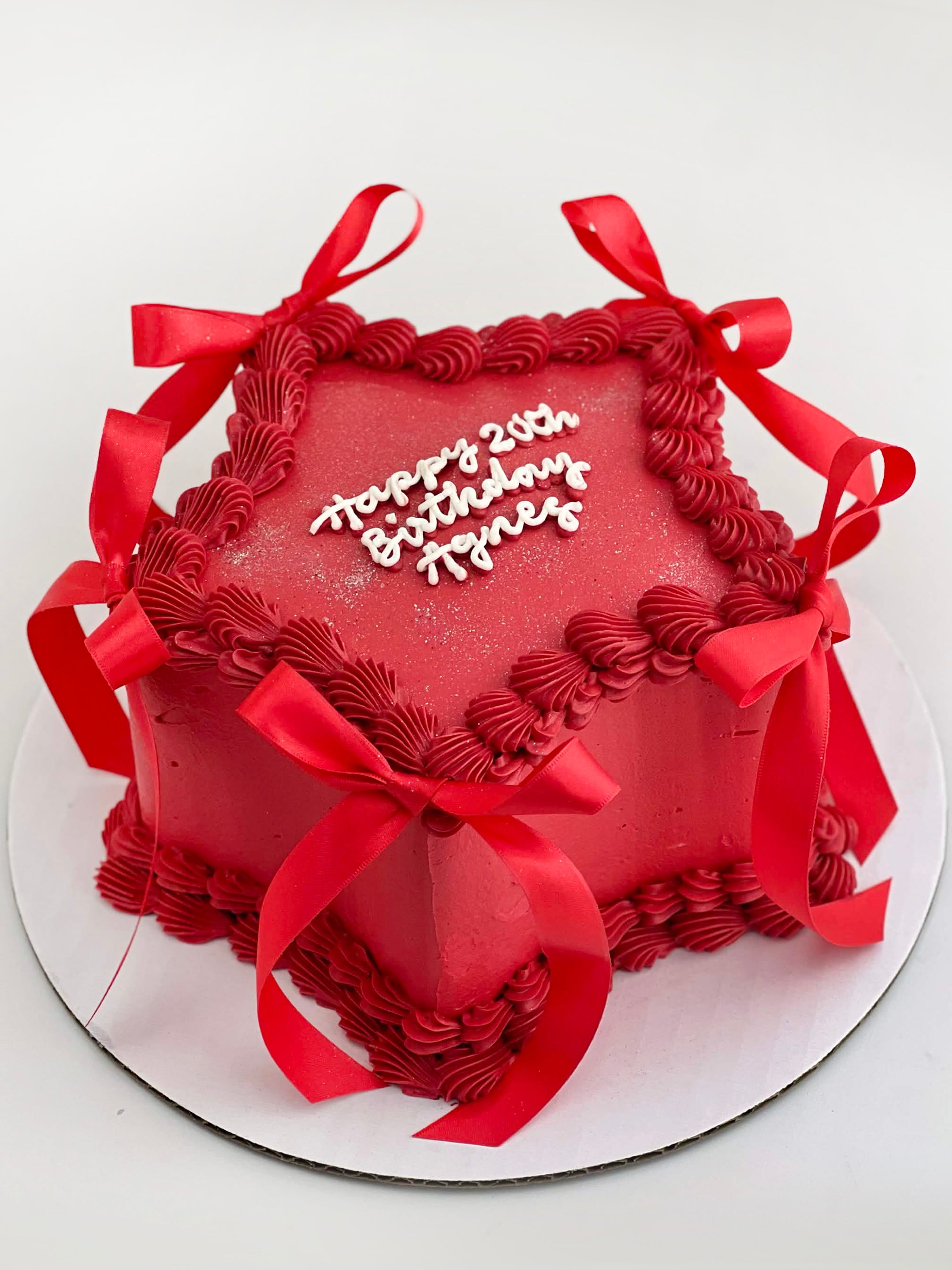 Red Star Cake