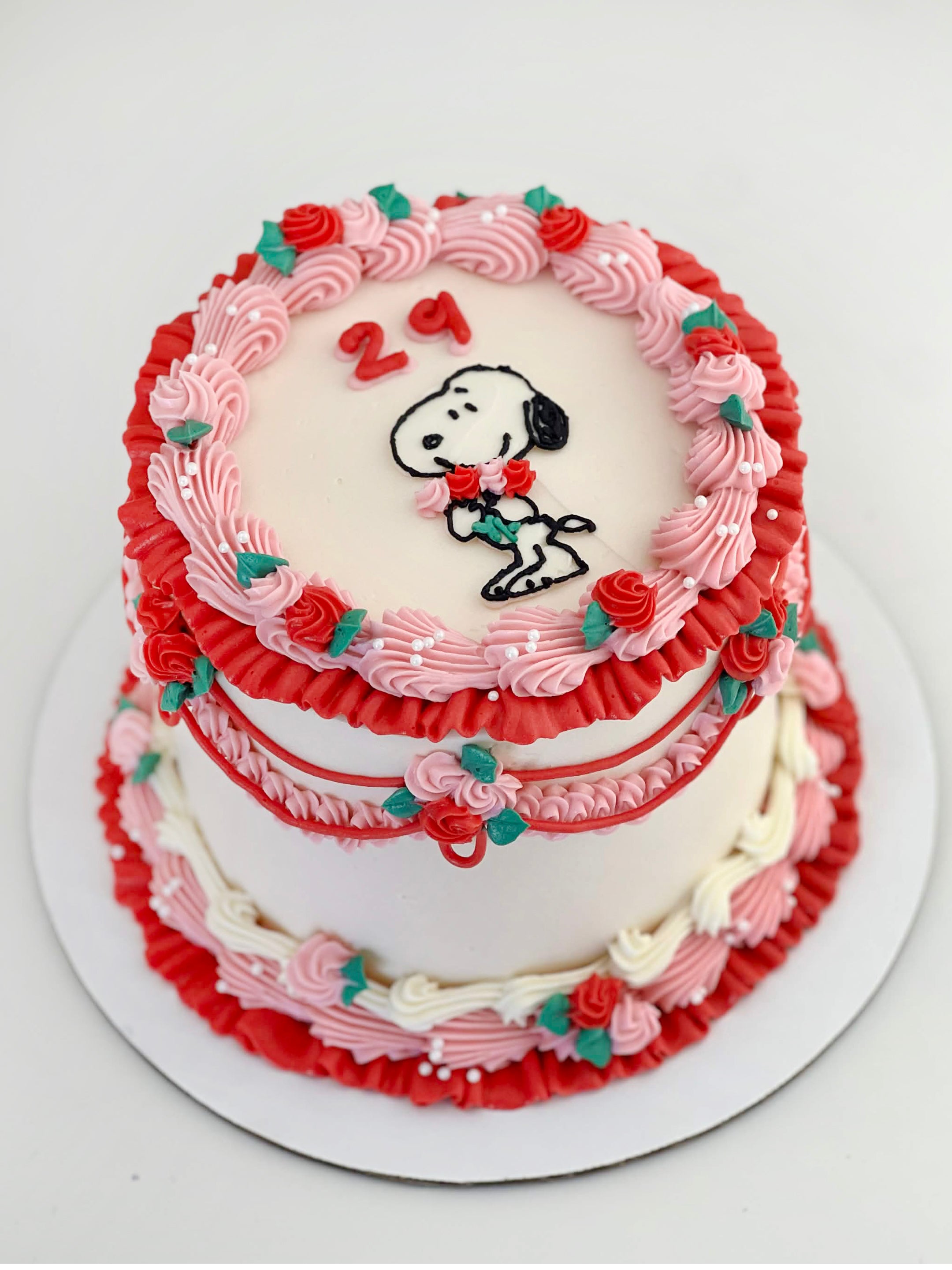 Sweet Puppy Love Cake