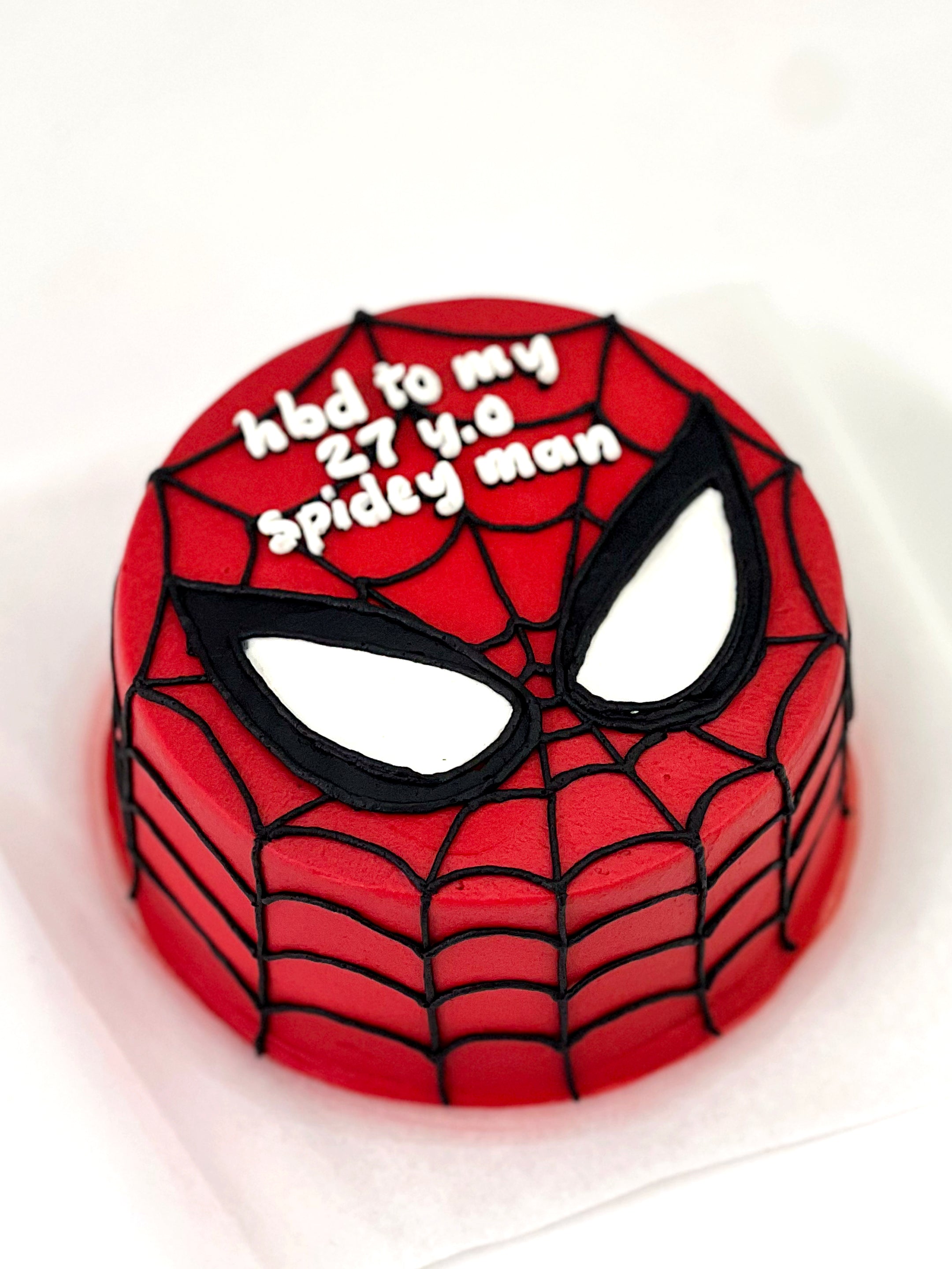 Spider Hero Cake